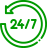 icon 247 groen